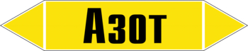 Маркировка трубопровода "азот" (пленка, 252х52 мм) - Маркировка трубопроводов - Маркировки трубопроводов "ГАЗ" - магазин "Охрана труда и Техника безопасности"