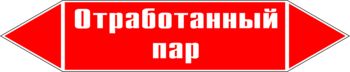 Маркировка трубопровода "отработанный пар" (p07, пленка, 252х52 мм)" - Маркировка трубопроводов - Маркировки трубопроводов "ПАР" - магазин "Охрана труда и Техника безопасности"